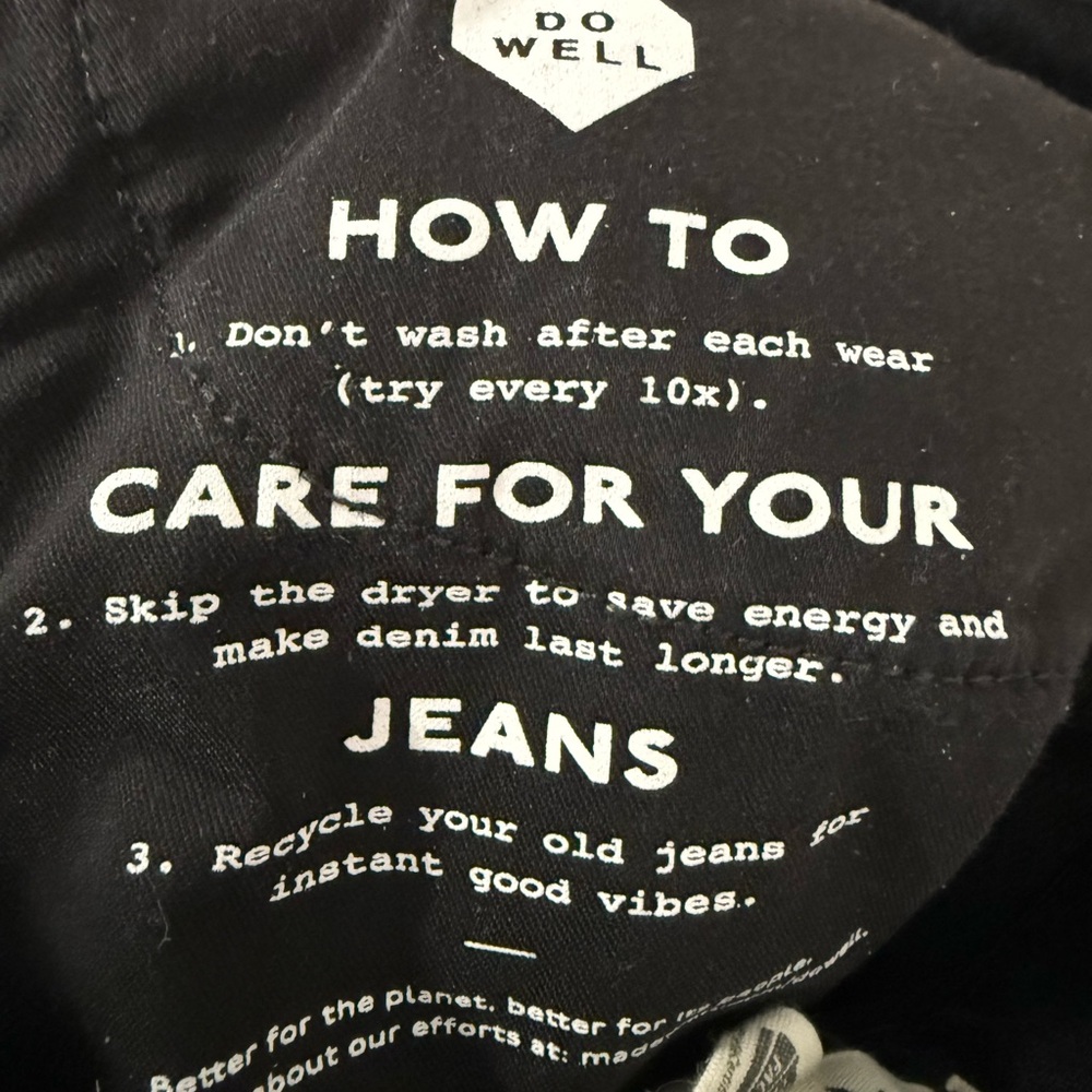 Madewell vintage High Rise Black Jeans - Picture 5 of 8